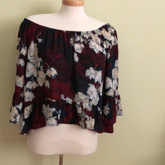 Design Lab off shoulder blouse , size M . - Picture 1 of 4